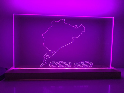 Lamp Nürburgring full circuit "Grüne Hölle" 